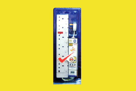 4*13A+2*15A EXTENSION SOCKET