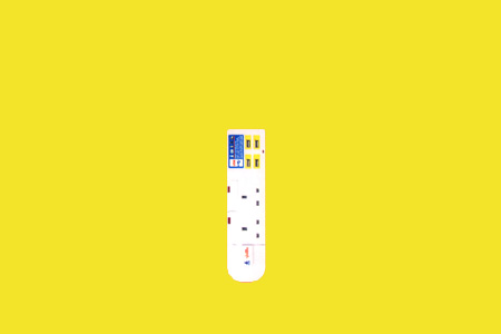 13A 2G SWITCHED EXTENSION SOCKET WITH NEON AND  4