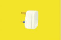 13A RECTANGLE PIN PLUG WITH FUSE