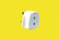 2 PIN ADAPTOR WITH FUSE TRANSFER 13A PIN